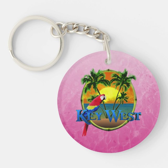 Pink Key West Sunset Ring (Front)