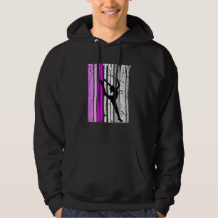 Pink Kids Youth Rhythmic Gymnastics Life Quotes Hoodie