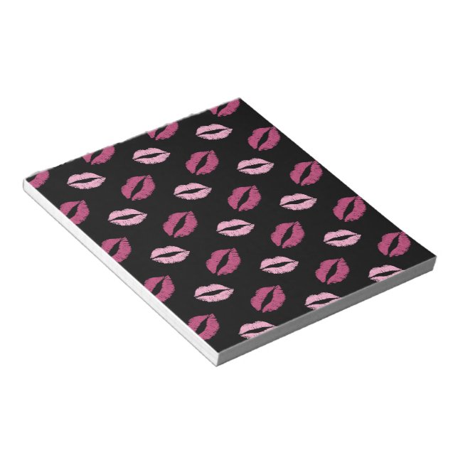 Pink Kisses Notepad (Angled)