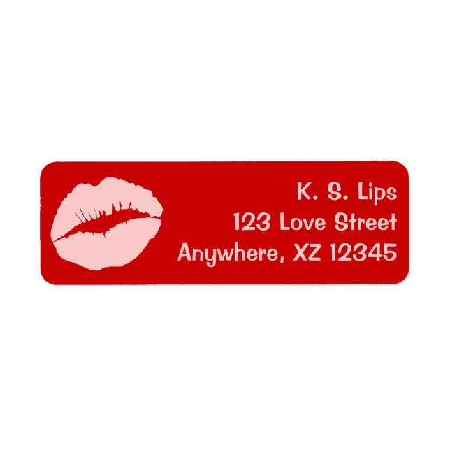 Pink Kissy Lips (Front)