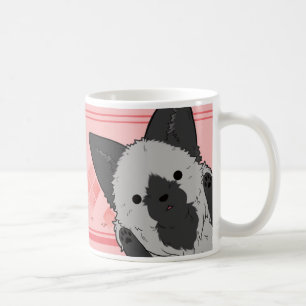 Pink Kitsune Mug
