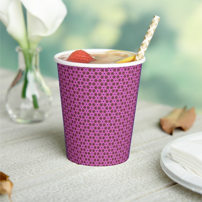 Pink Labyrinth  Paper Cups (Insitu)