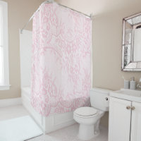 Pink Lace Floral Pattern Pretty