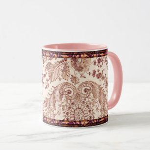 Pink Lace Roses  Mug