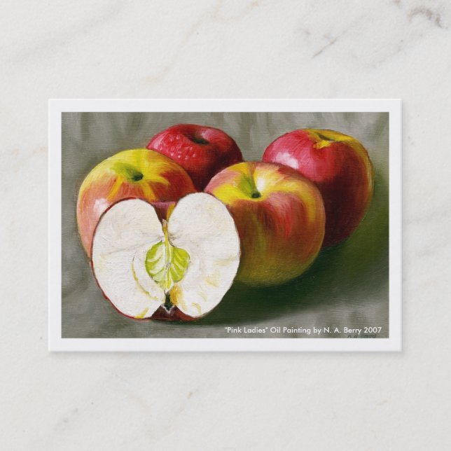 Pink Ladies Business Card (Front)