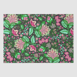 Pink Lady Slipper Flower NH State Wildflower Tissue Paper