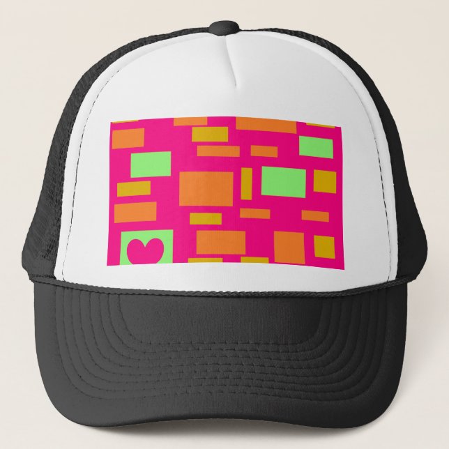 PINK LADY TRUCKER HAT (Front)