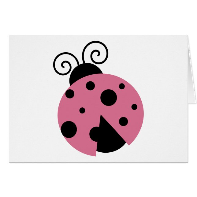 Pink Ladybug (Front Horizontal)