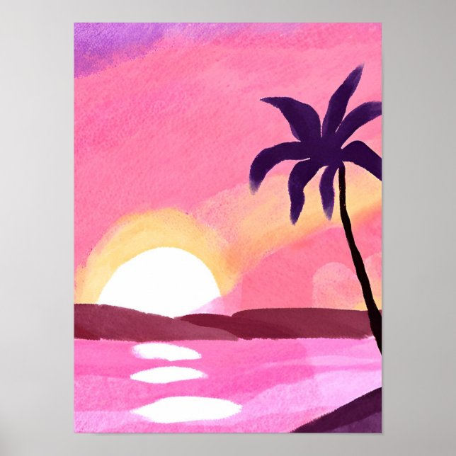 Pink lagoon poster (Front)