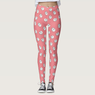 Pink lamb leggings