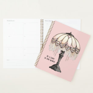 Pink Lamp Be A Light Planner