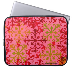 Pink laptop sleeve