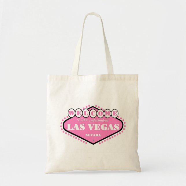 PINK  Las Vegas Logo Bag (Front)