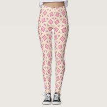 Pink Lattice Geometry Pattern
