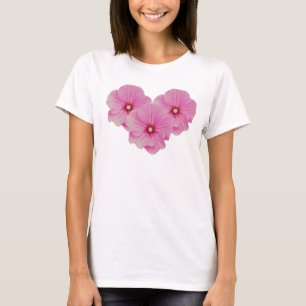 Pink Lavatera Tshirt