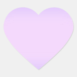 Pink Lavender Heart Sticker