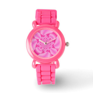 Pink Leaf Petal  Watch