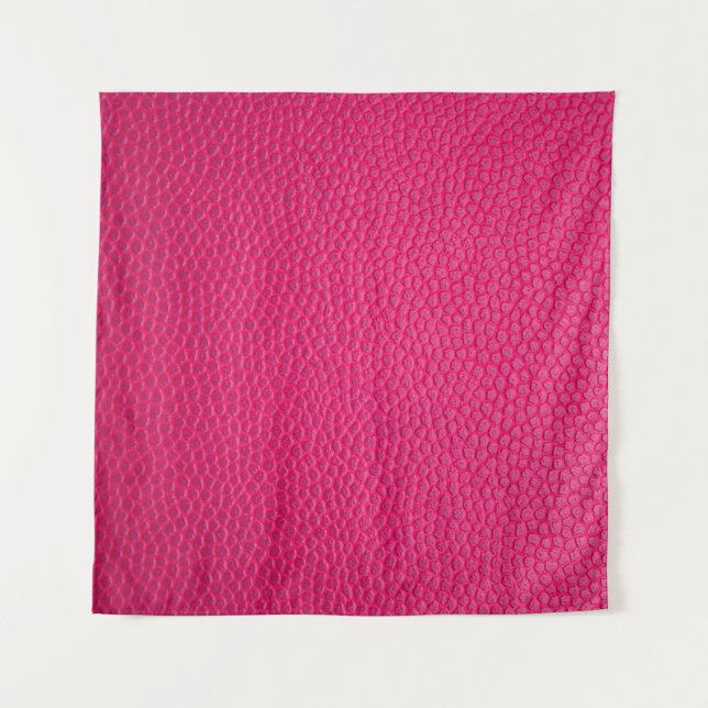Pink leather leather texture skin tapestry (Front)