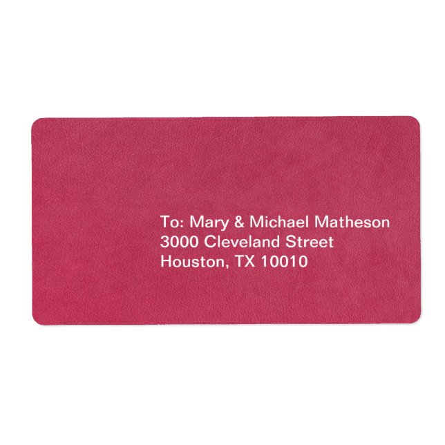 Pink Leather Look (Front)