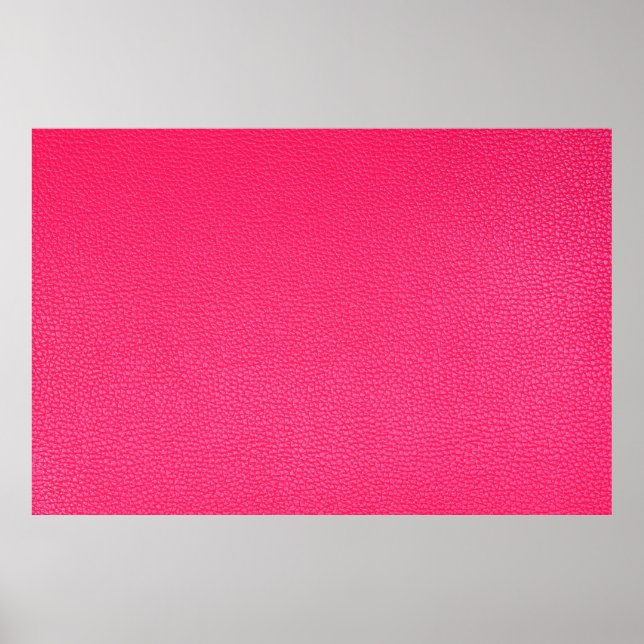 Pink leather texture poster (Front)