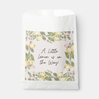 Pink Lemon Favour Bags