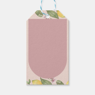 Pink Lemon Gift / Favour Tag