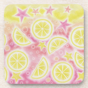 Pink Lemonade coaster set
