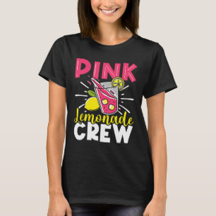 Pink Lemonade Crew Lemon Juice Boss  14 T-Shirt