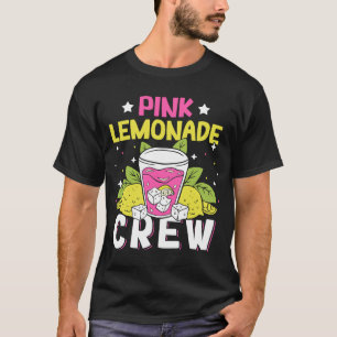 Pink Lemonade Crew Lemon Juice Boss  18 T-Shirt