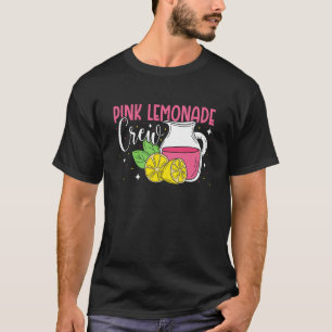 Pink Lemonade Crew Lemon Juice Boss  6 T-Shirt
