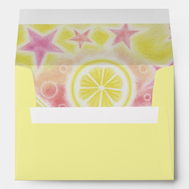 Pink Lemonade envelope yellow (Back (Bottom))