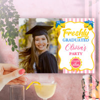 Pink Lemonade Freshly Graduated Photo & QR Code