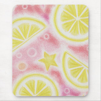 Pink Lemonade 'Lemons' mousepad