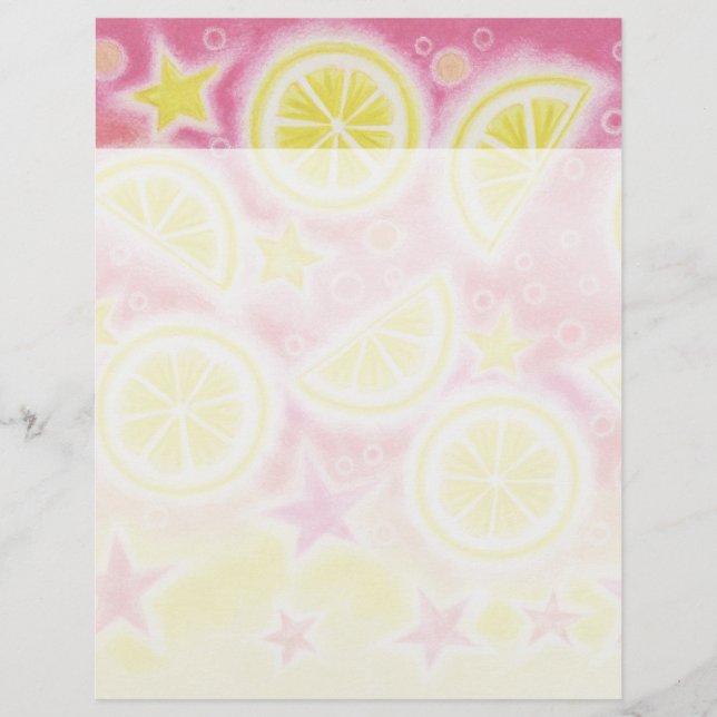 Pink Lemonade letterhead header (Front)