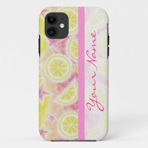 Pink Lemonade 'Name' iPhone case