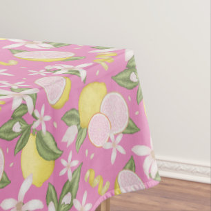 Pink Lemonade Party Tablecloth