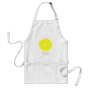 Pink Lemonade Personalized Lemon Apron