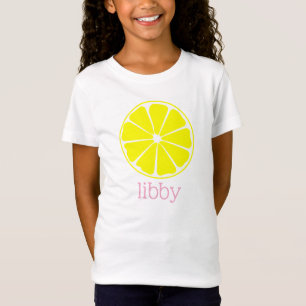 Pink Lemonade Personalized Lemon T-Shirt