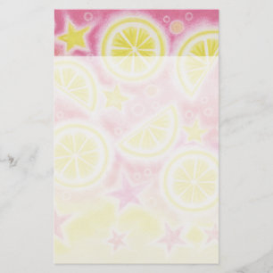 Pink Lemonade stationery header