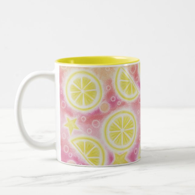 Pink Lemonade two-tone mug (Left)