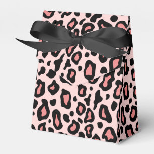 Pink Leopard Favour Box