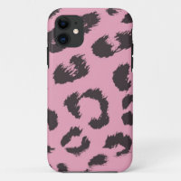 Pink Leopard Fur Pattern