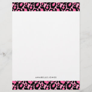 Pink Leopard Pattern