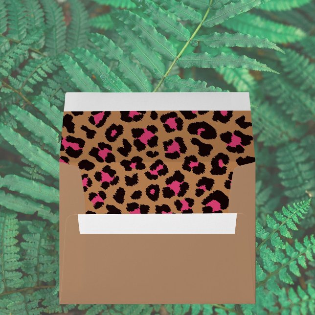 Pink Leopard Pattern   Envelope (Creator Uploaded)
