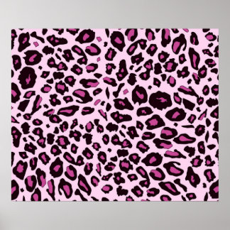 Pink leopard print