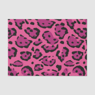 Pink Leopard Print Tissue Paper