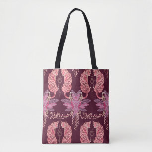 Pink Leopards Tote Bag