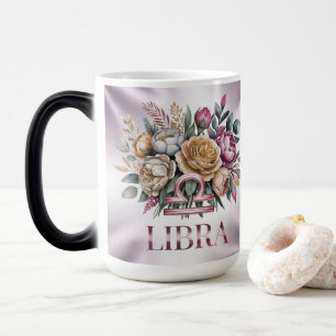 Pink Libra Glyph Lavender Morphing Mug