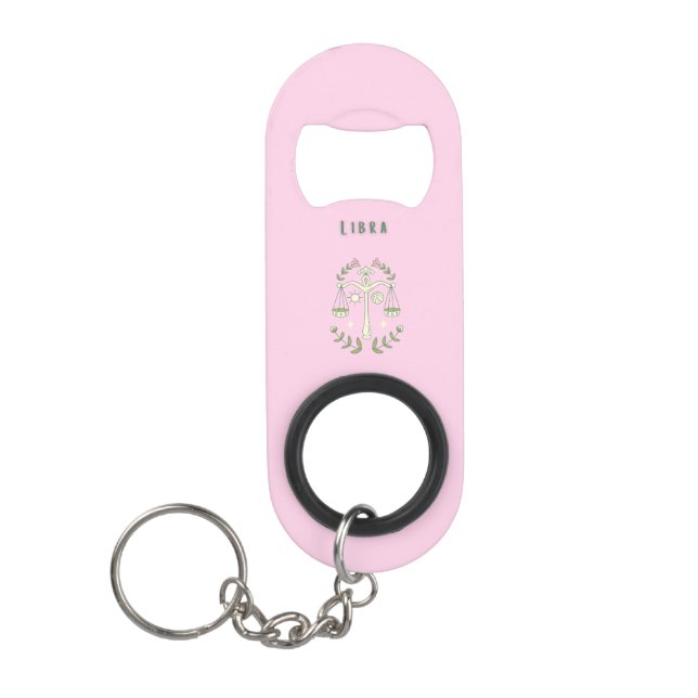 Pink Libra, zodiac, star sign  (Front)