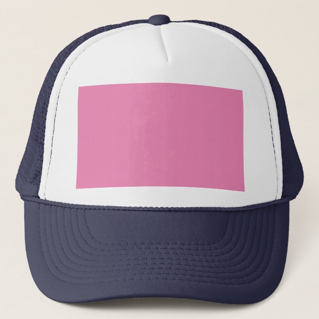 Pink, Light Thulian Pink Trucker Hat (Front)